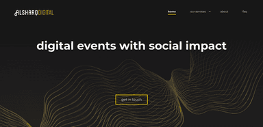 Alsharq Digital — screenshot
