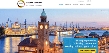 German Myanmar Business Chamber — screenshot